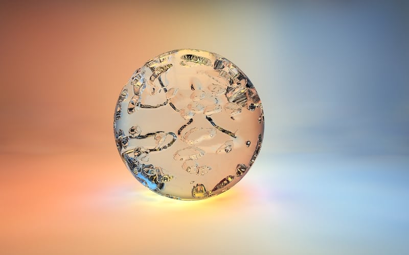 Crystal Ball Centerpiece 3